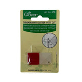 Clover Needle Threader with Cutter: Petit Cut