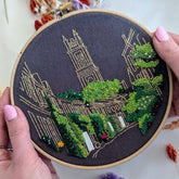 Circus Lane Embroidery Kit | Edinburgh-Inspired Embroidery Kit UK