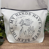 My Hands Have Never Been Idle project bag