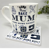 The Best Mums Quilt Mug & Coaster