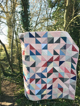 Modern Bertha Mitchell quilt pattern