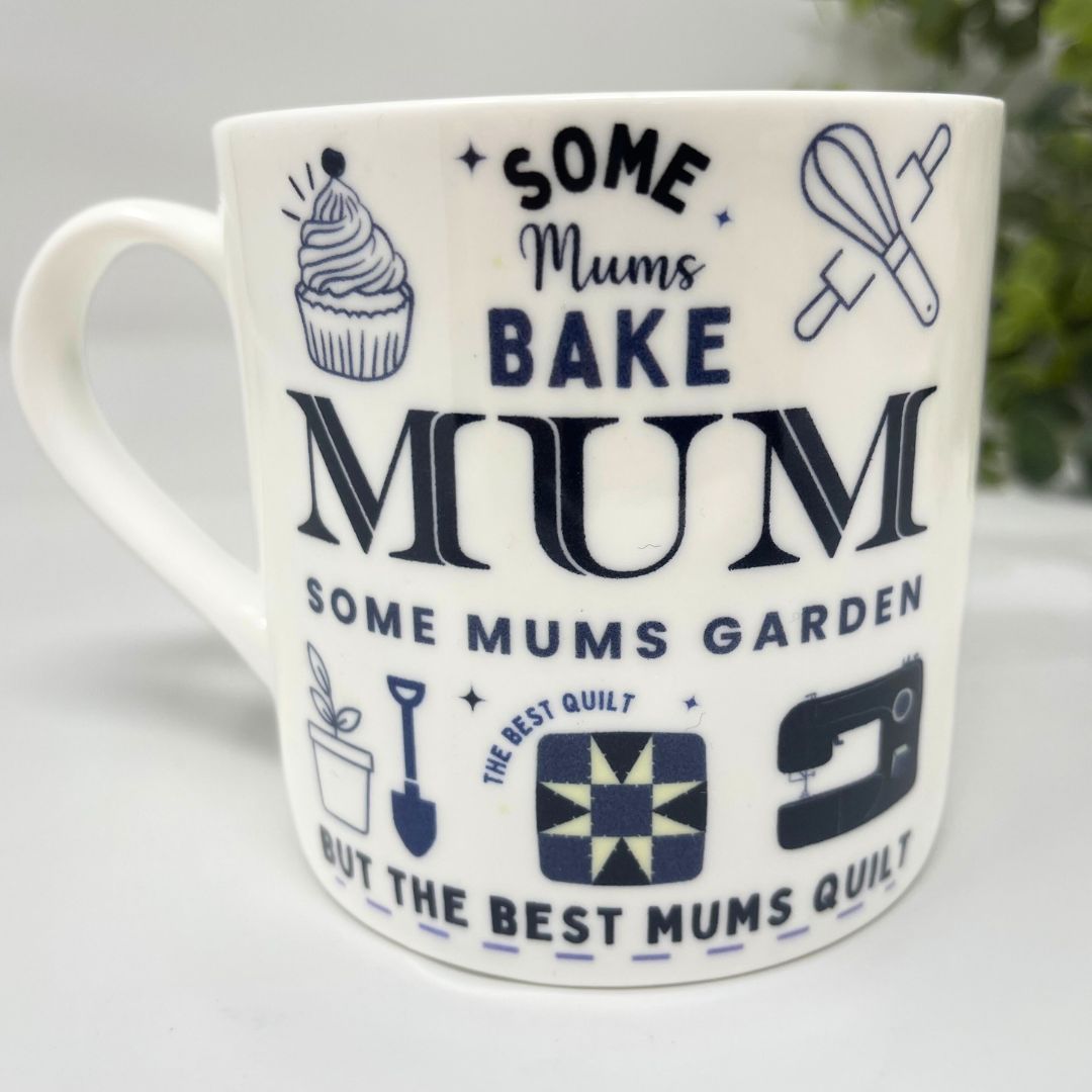The Best Mums Quilt Mug & Coaster