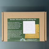Becket Miracle Hand Quilting Kit | Canterbury-Inspired Quilt Kit by Jacqui Cotterill