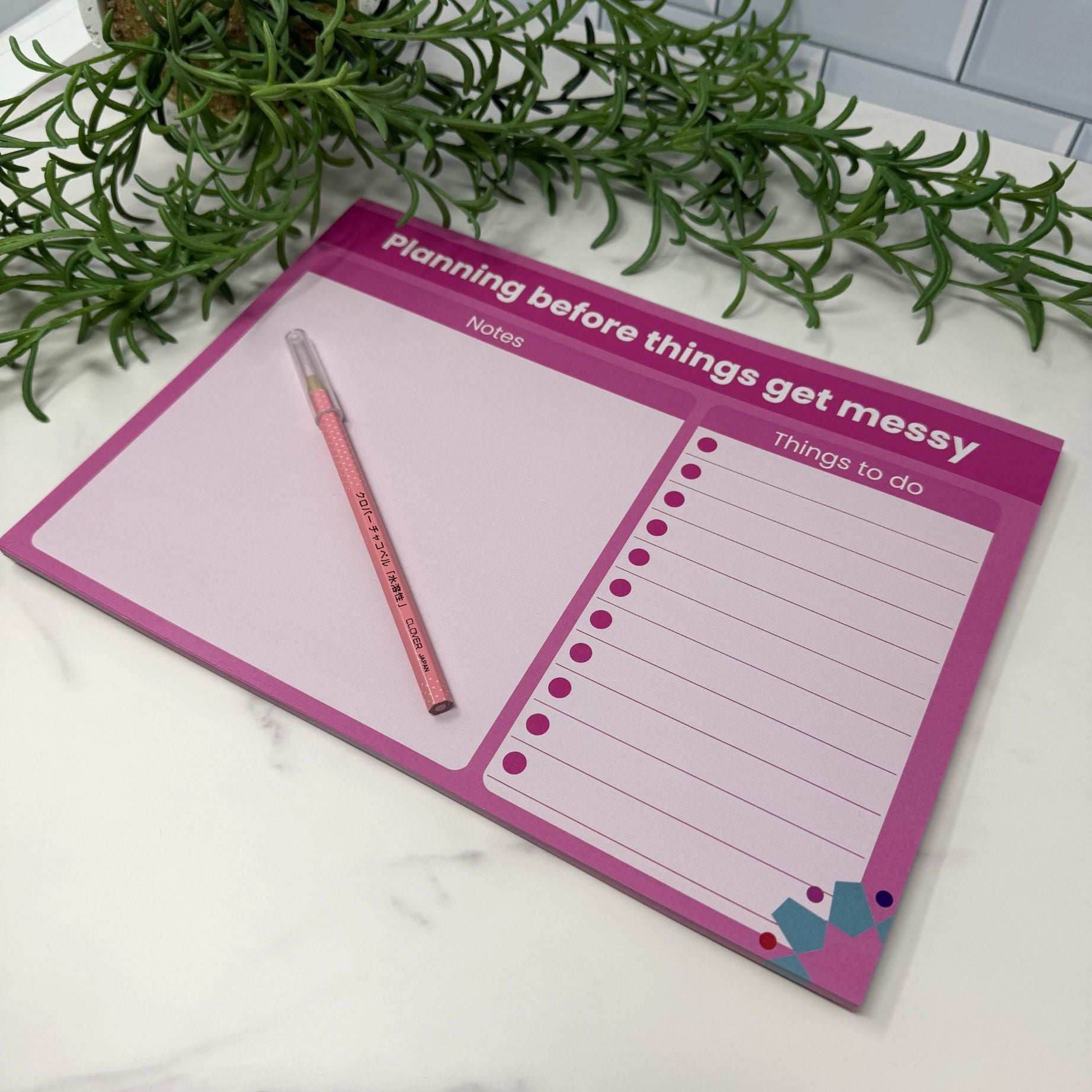 A4 Tear-Off Desk Planners – For Days That Don’t Quite Go to Plan