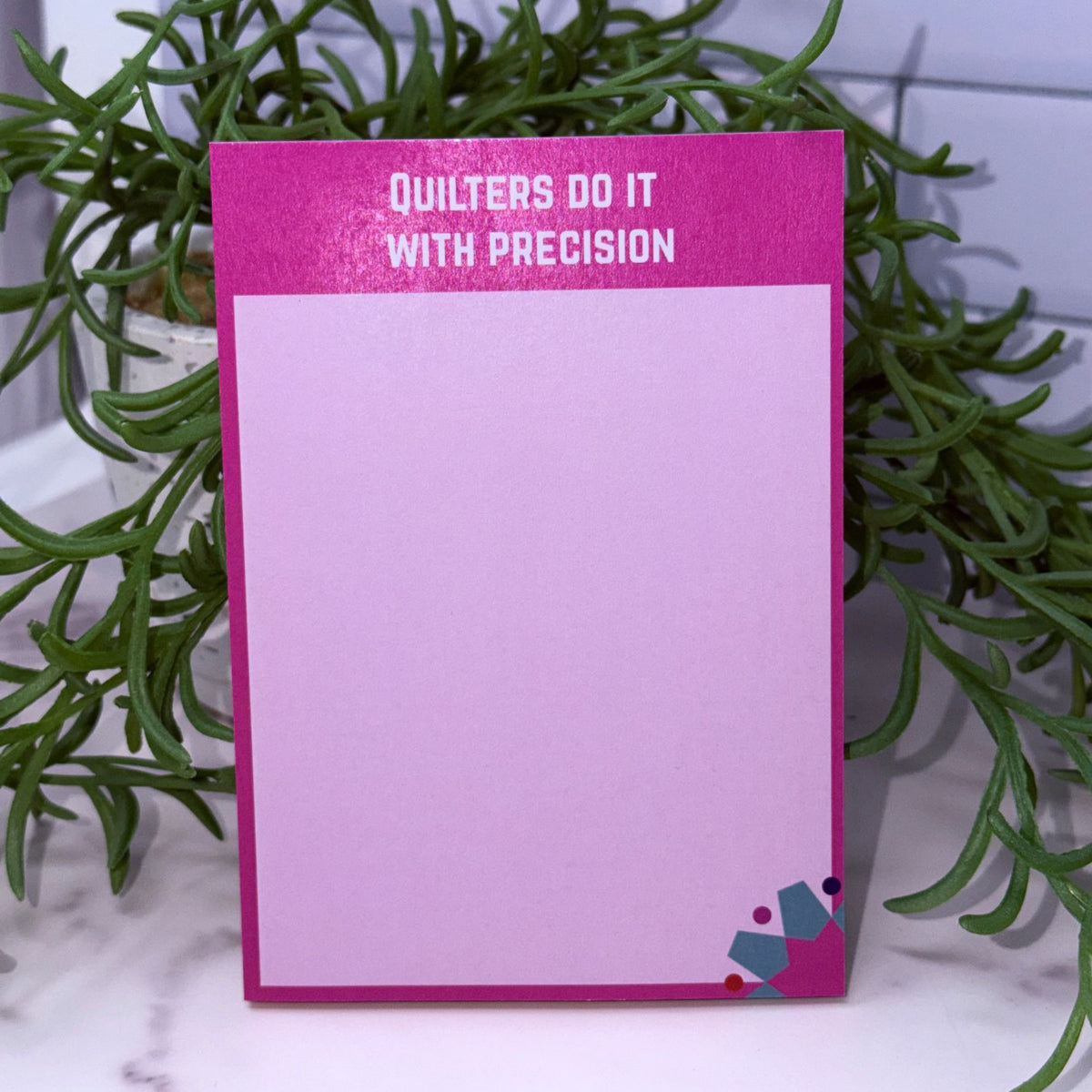 A6 Quilting Notepads - For Quilters Who Stitch, Swear, and Keep Going