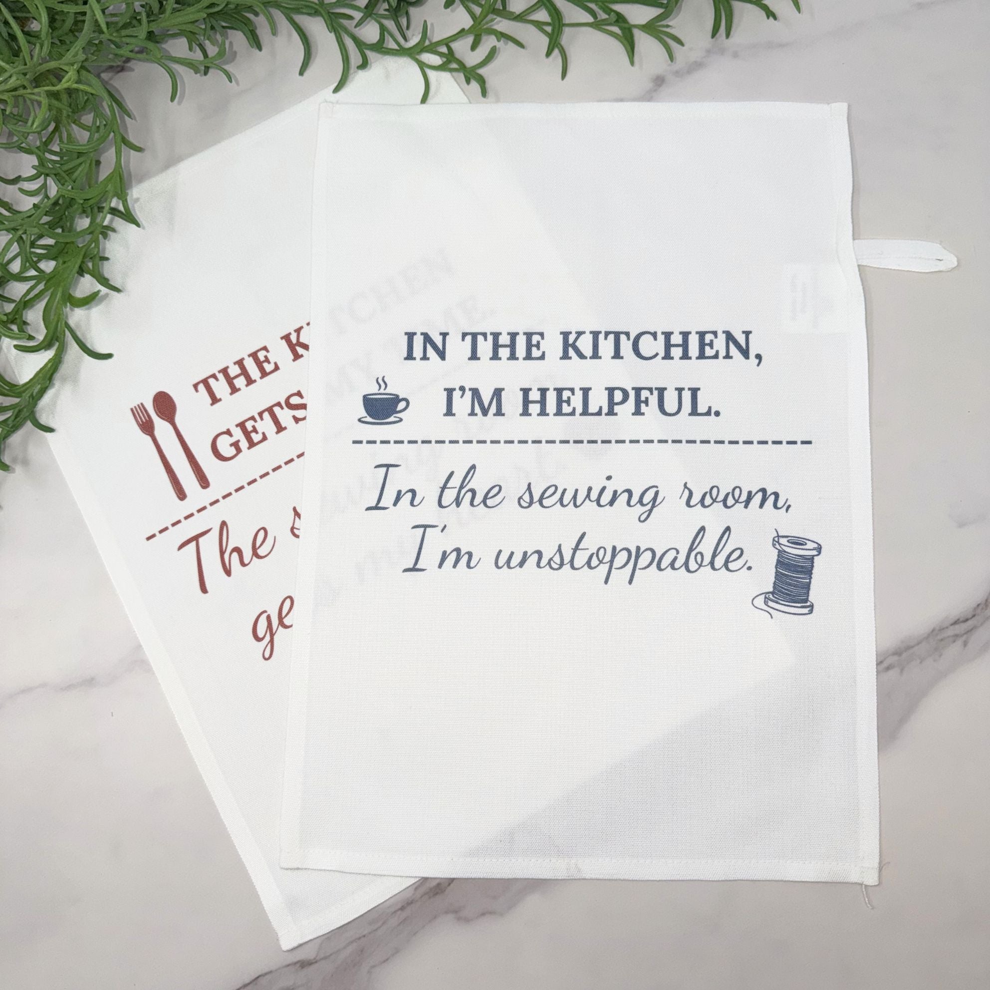 Hand Towels for Quilters Who Know Where They’d Rather Be