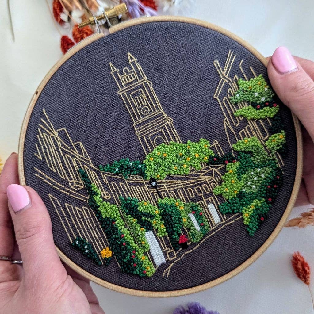 Circus Lane Embroidery Kit