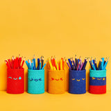 Pencil Pots – Sirdar Kith & Kin –  Crochet Kit