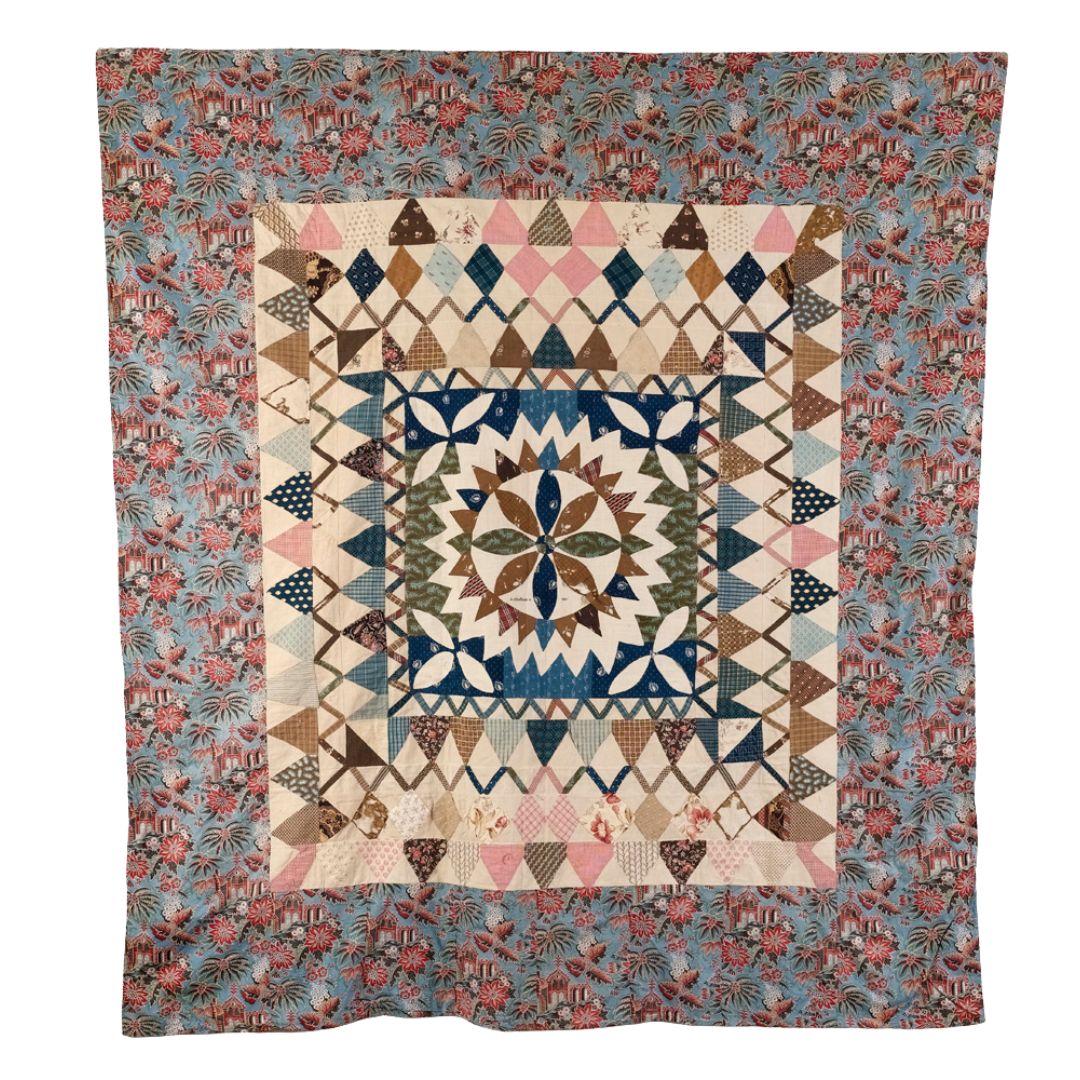 Lincolnshire Posy | A pattern inspired by the Challen's Coverlet