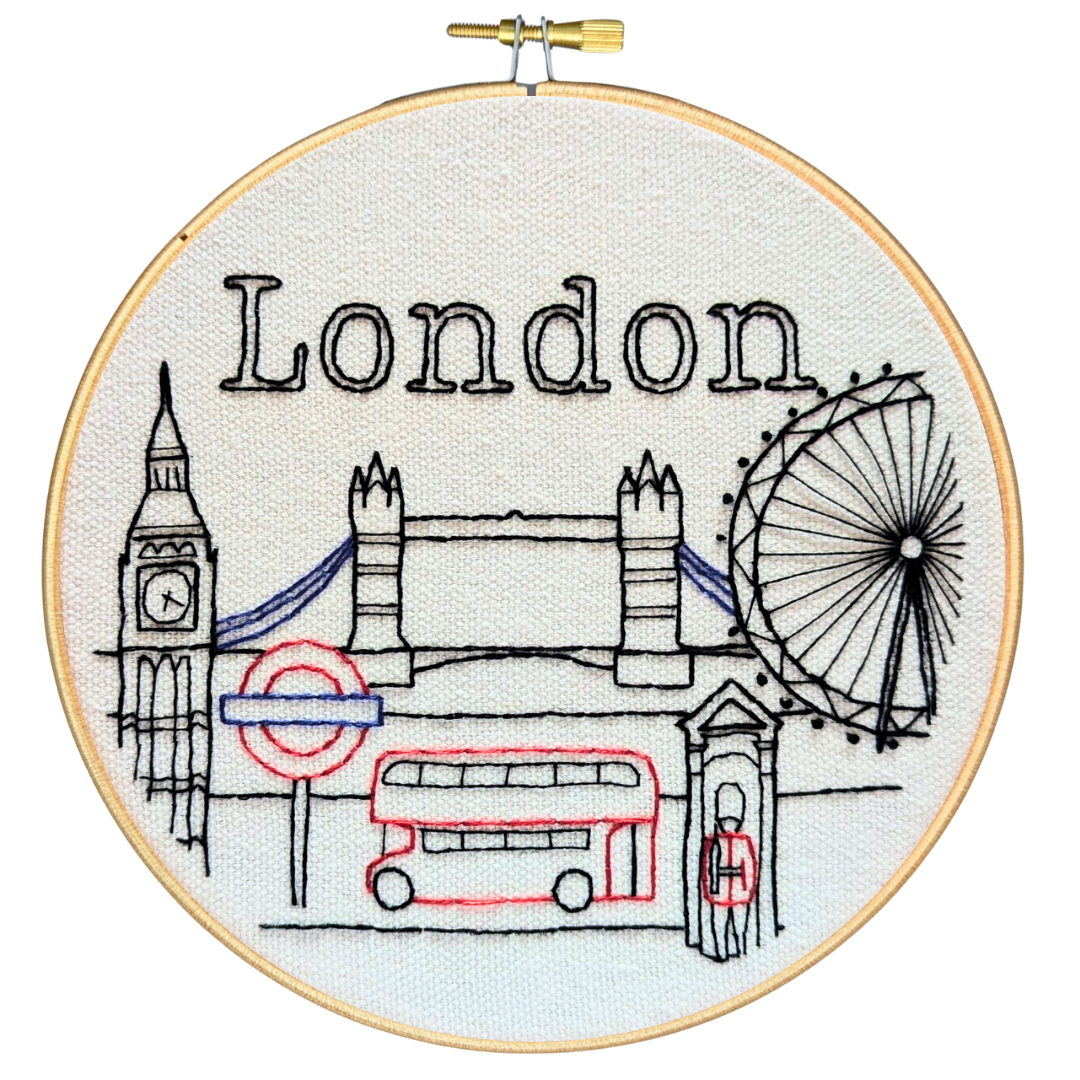London Embroidery Kit - Beginner