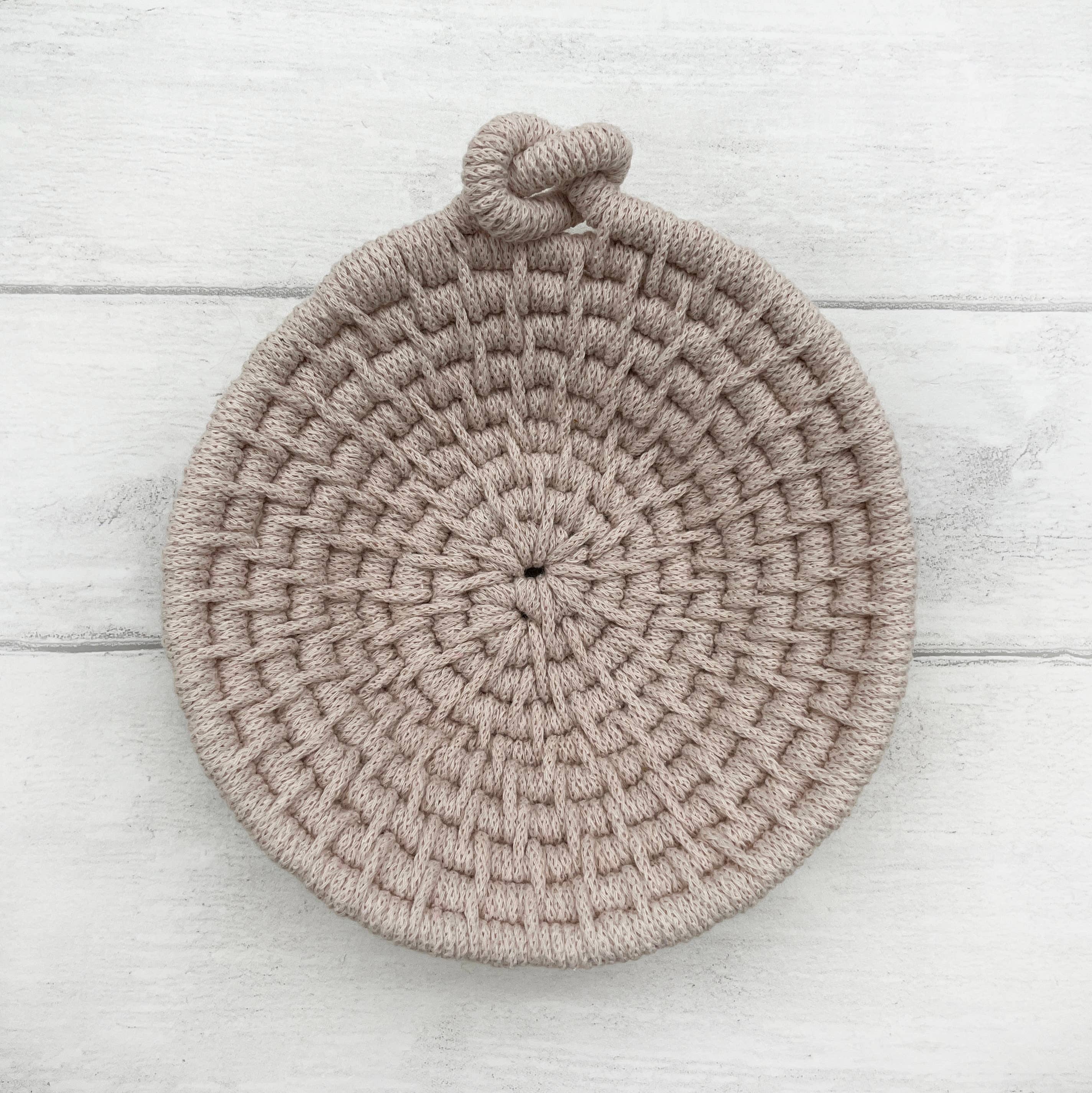 Macrame Rope Basket Kit - Set of 3 in nude