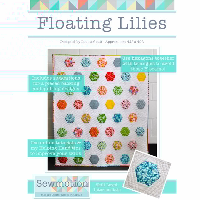 Floating Lilies quilt pattern