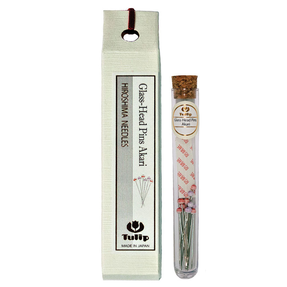 Tulip Akari Glass Headed Pins