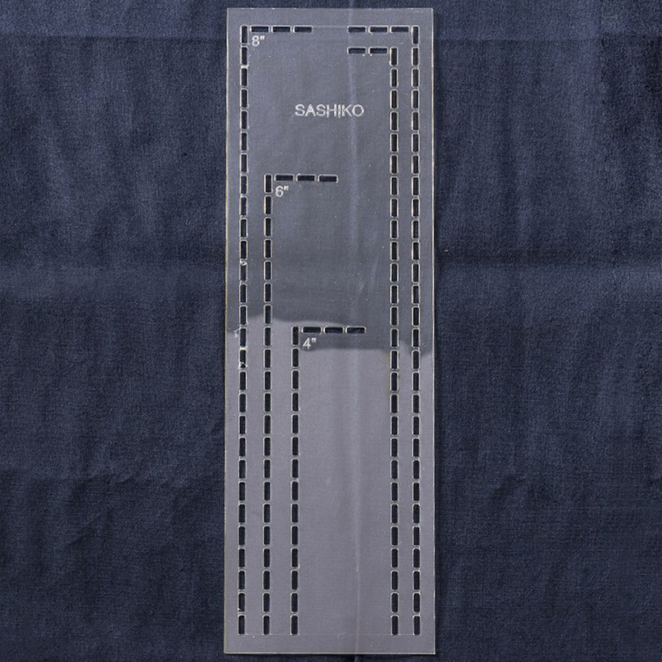 Sashiko border ruler
