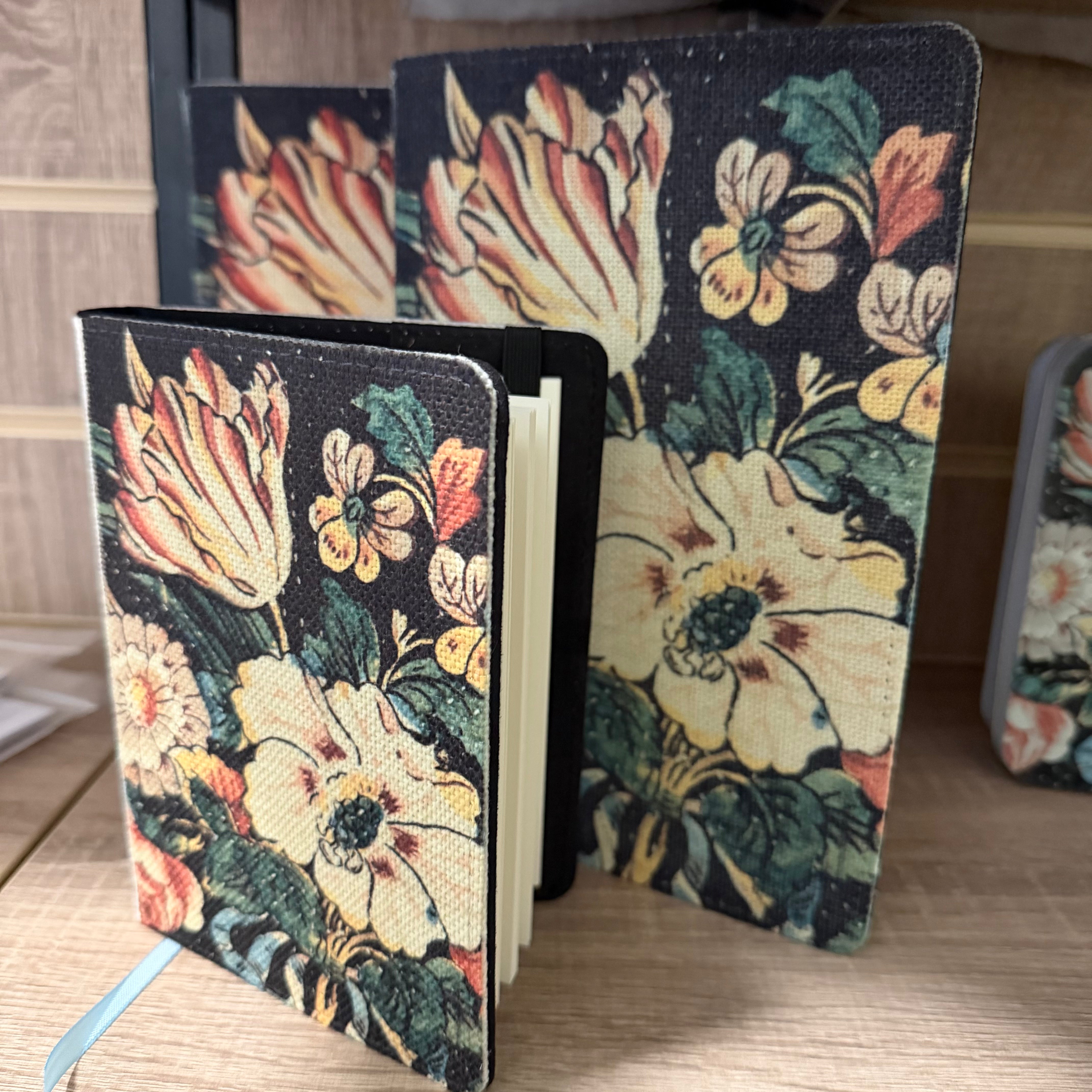 Heritage linen notebooks