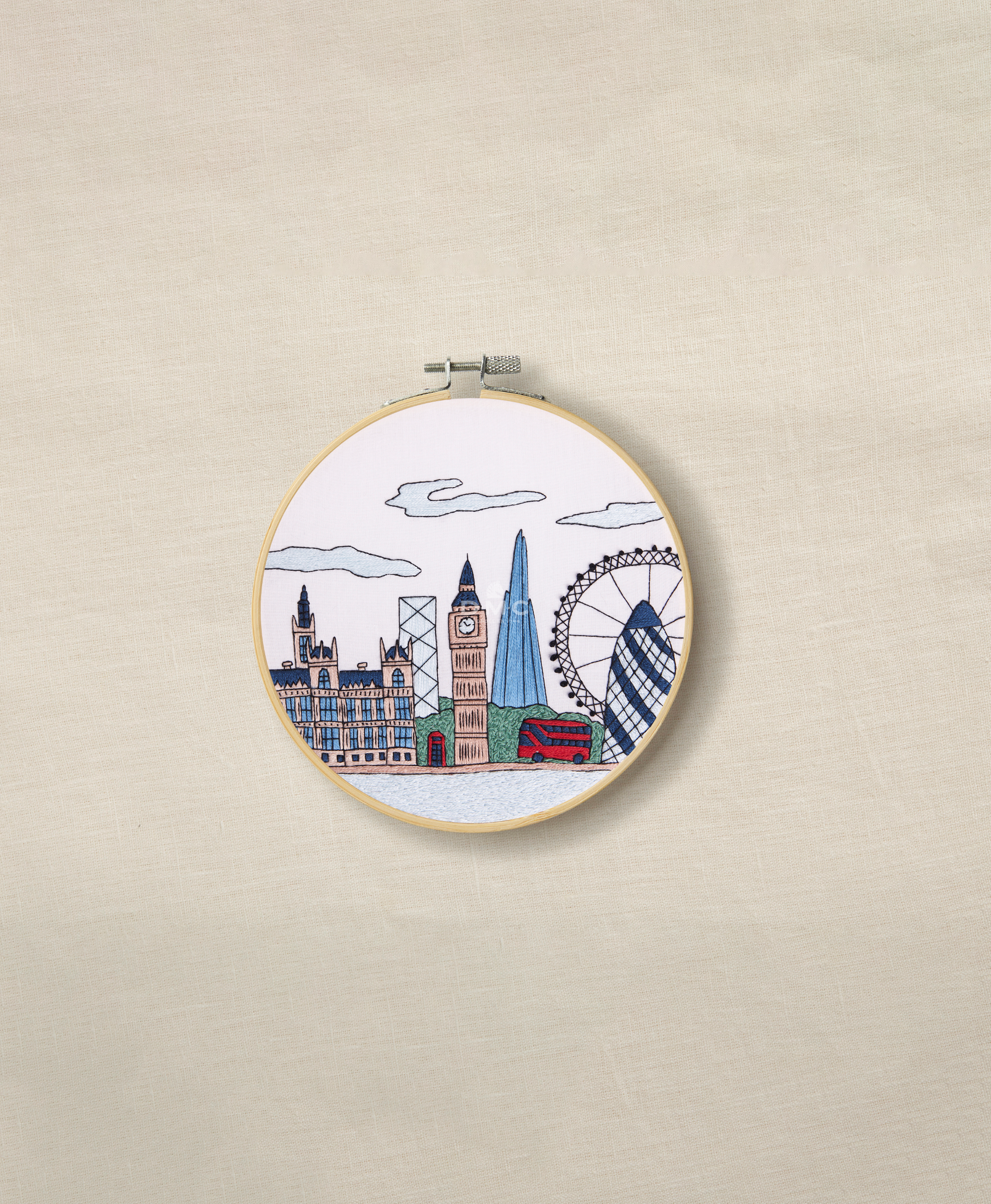 London Skyline  - Embroidery Kit
