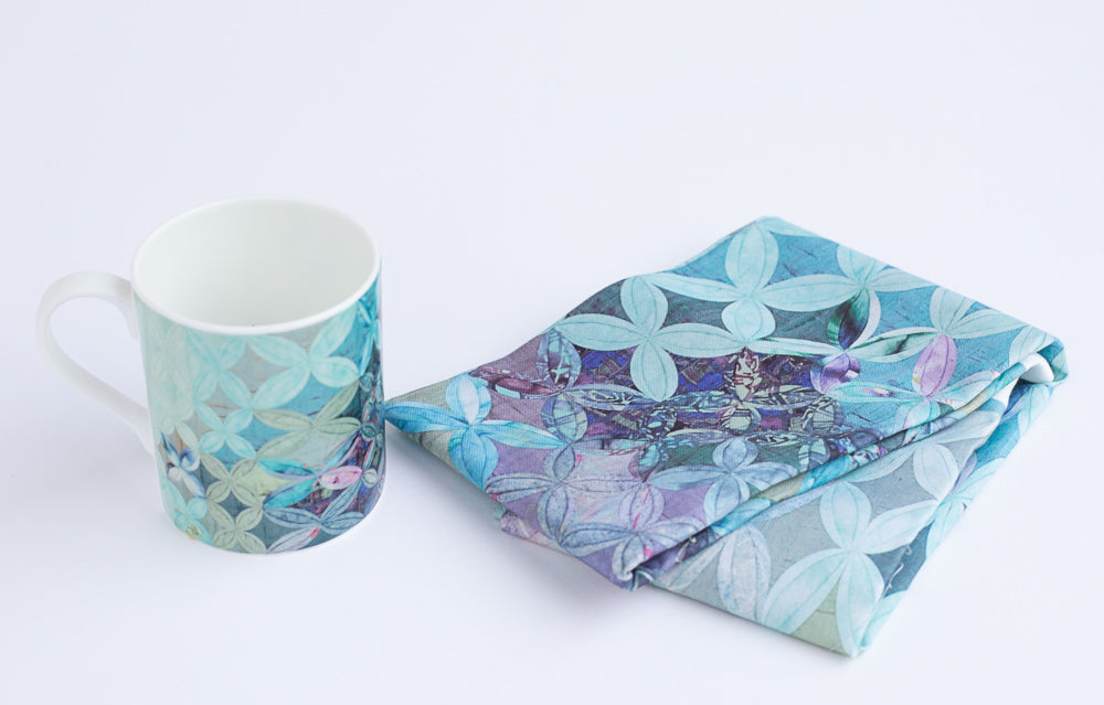 Dawn Windows Mug and Tea Towel Gift Set