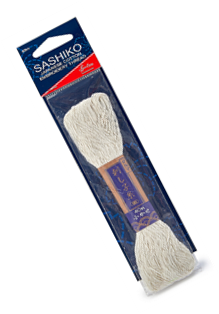 Sashiko: Cotton Threads: 40m White | Ecru | Navy