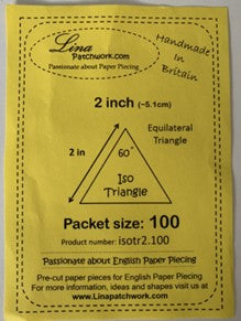 Triangle (equilateral) - Pre-cut Paper Pieces