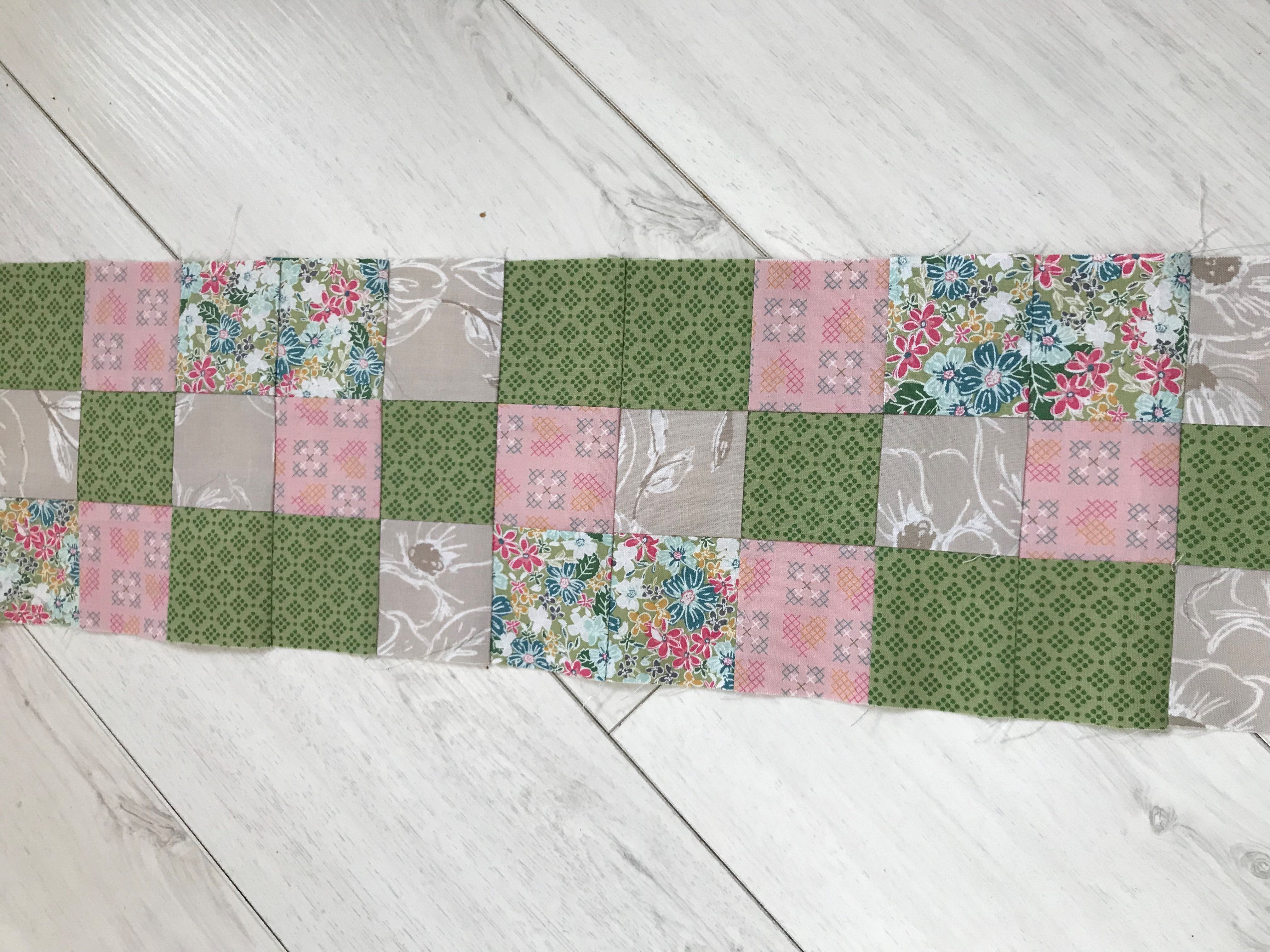 Reimagined Red Manor House Quilt Pattern by Jenni Smith