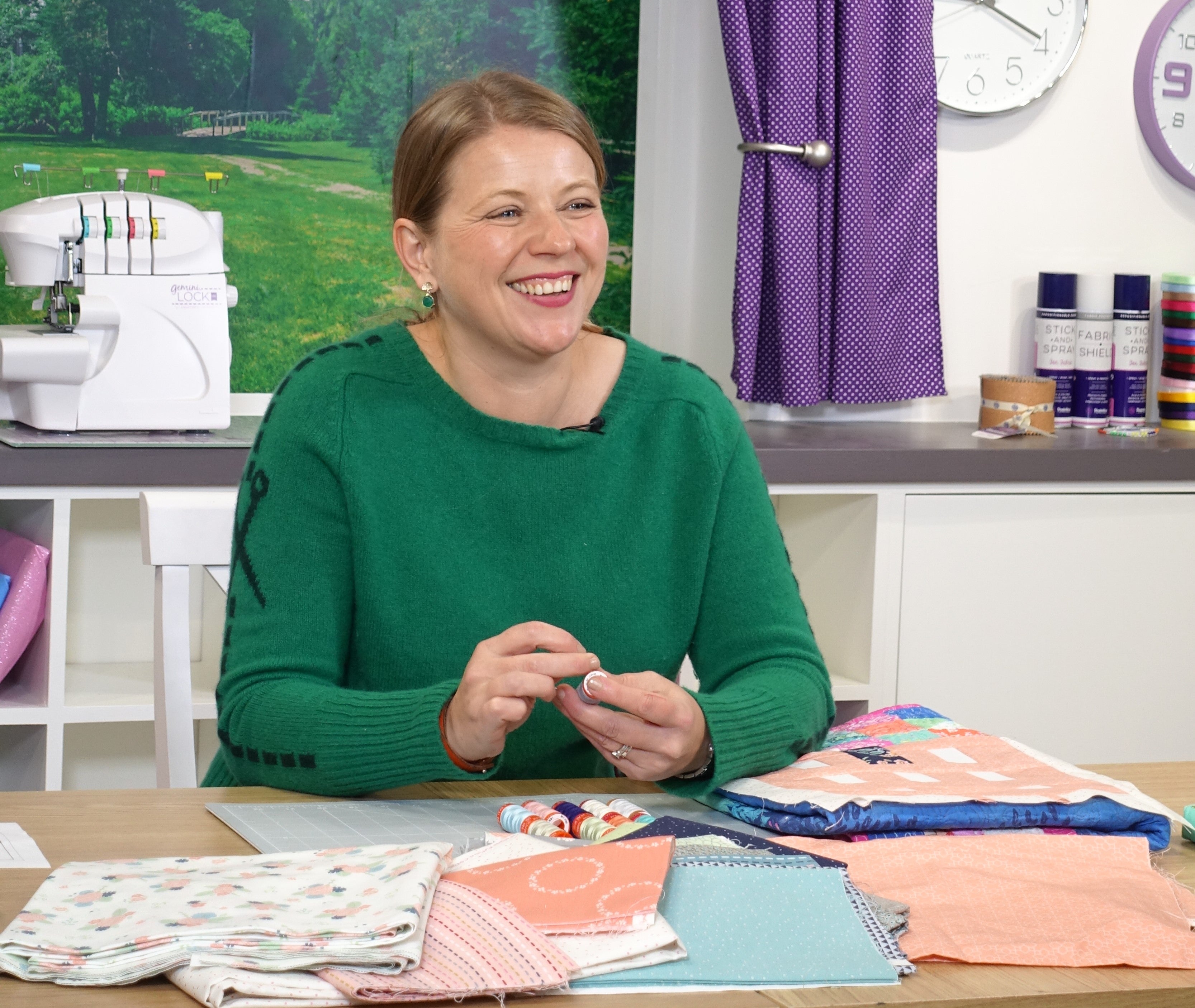 Reimagined Red Manor House Quilt Pattern by Jenni Smith