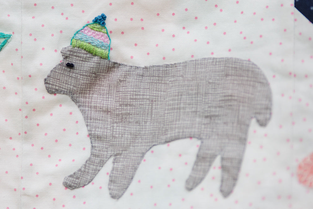 Reimagined Red Manor House Quilt Pattern by Jenni Smith